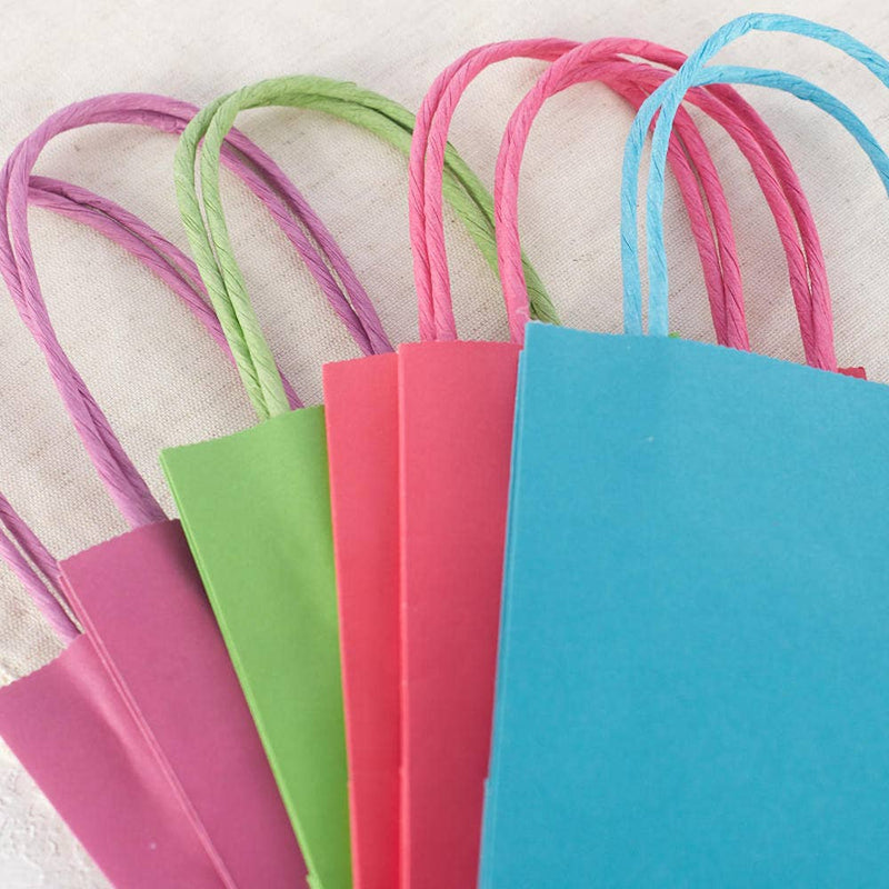 Bright Colour Micro Gift Bags (6 per pack)