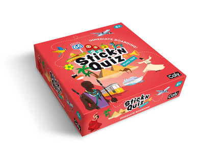 Stick N Quiz road trip globe game