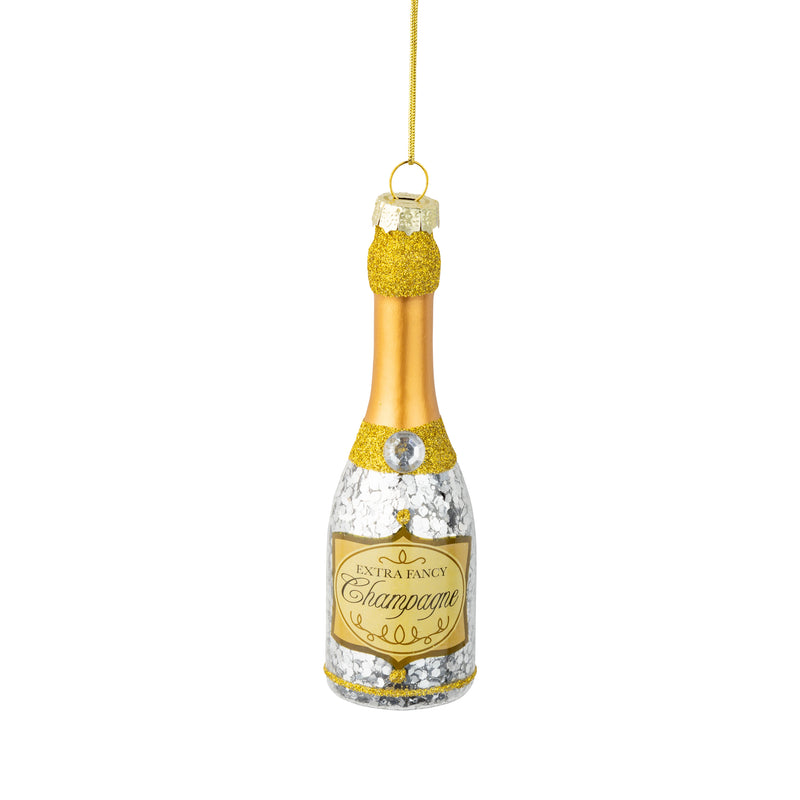 Champagne Bottle Ornament
