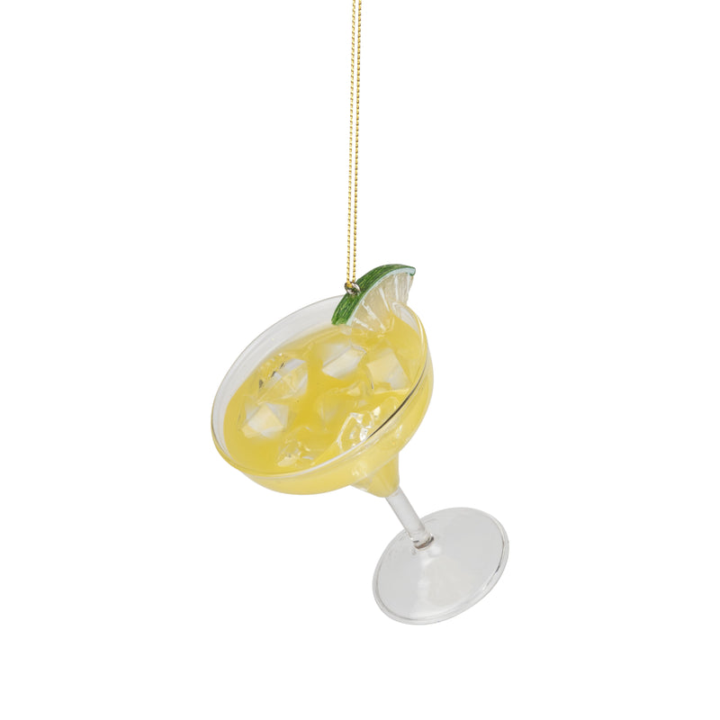 Glass Margarita Ornament