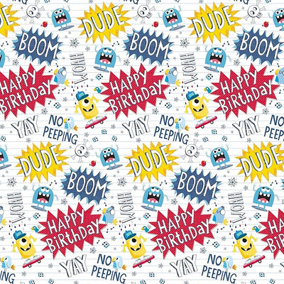 Birthday Gift Wrap Pack
