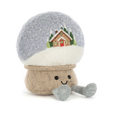 Amuseables Snow Globe- Jellycat LIMIT OF 1 PER CUSTOMER