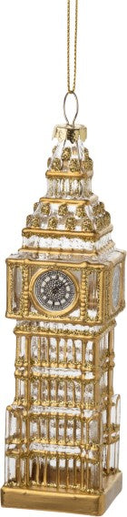 Big Ben Blown Glass Ornament