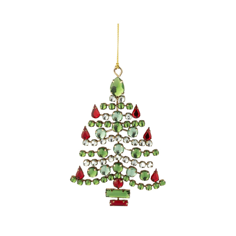 Acrylic jewel Christmas tree Ornament
