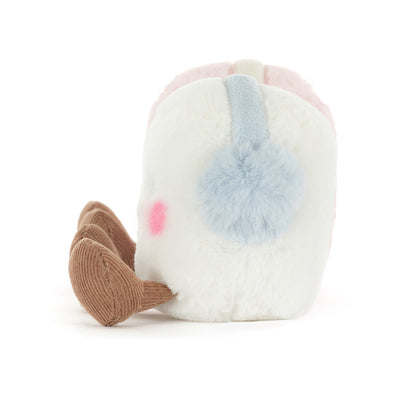 Amuseables Toastie Pink and White Marshmallows -Jellycat LIMIT OF 1 PER CUSTOMER