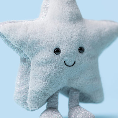 Amuseables Silver Star -Jellycat LIMIT OF 1 PER CUSTOMER