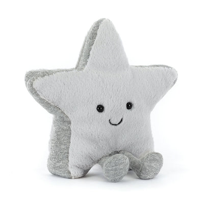 Amuseables Silver Star -Jellycat LIMIT OF 1 PER CUSTOMER