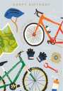 Racing & Mountain Bicycle Birthday Card