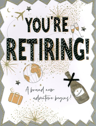 Jumbo Retirement Card