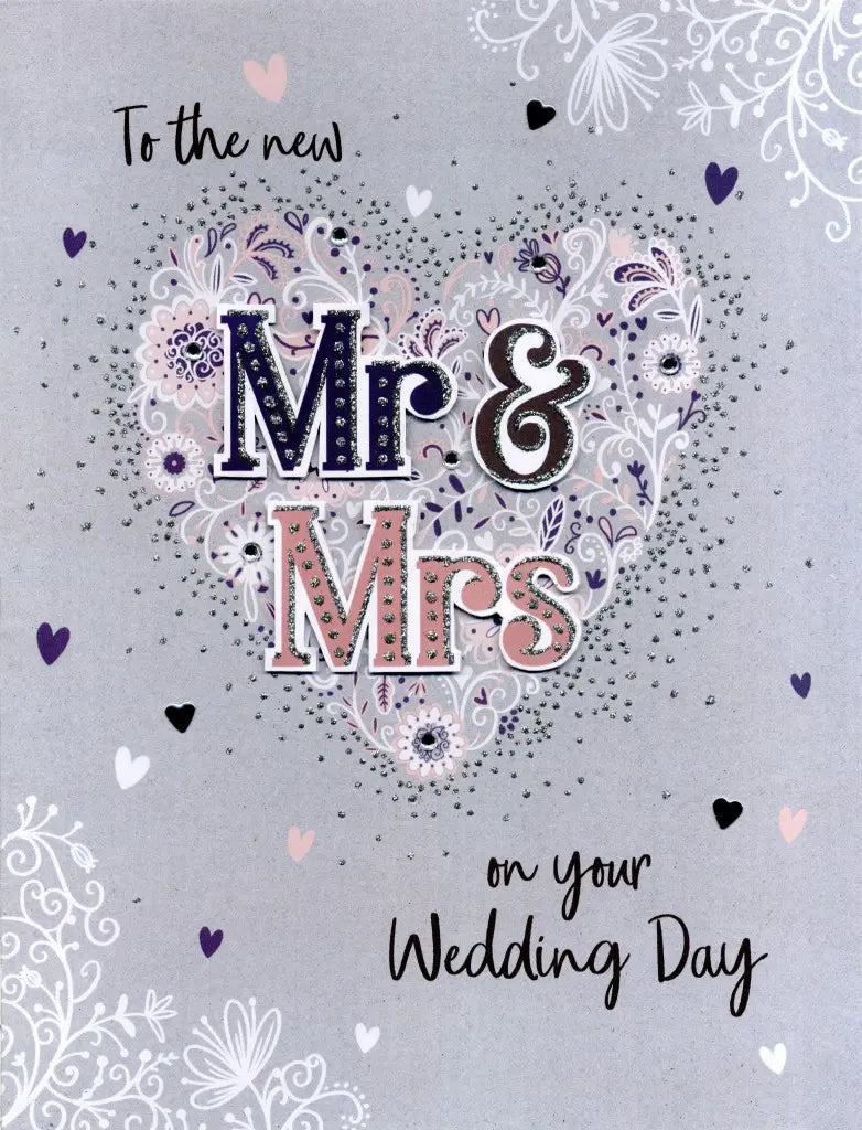 Jumbo Wedding Card