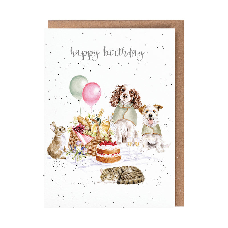 The Hoppy Picnic Card