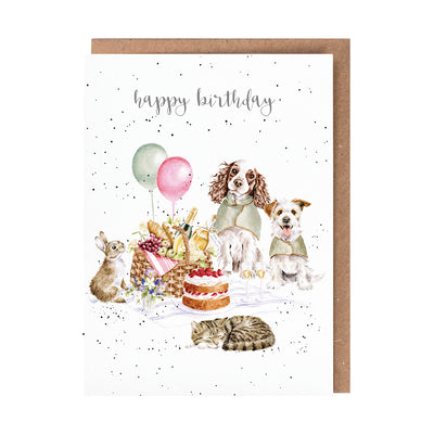 The Hoppy Picnic Card