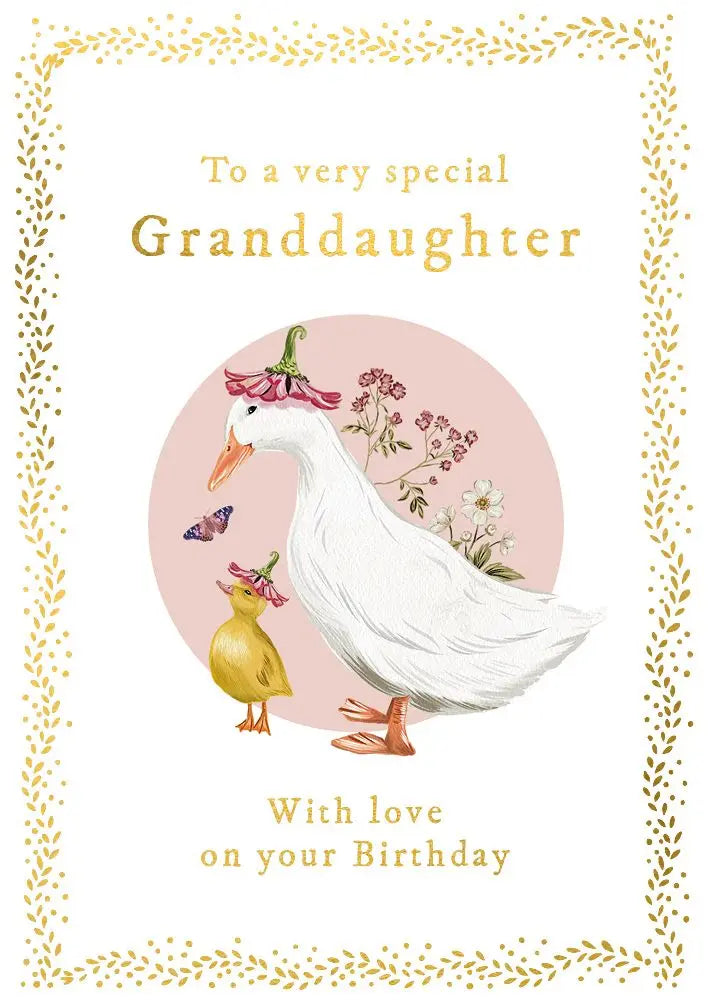 Granddaughter Birthday Card