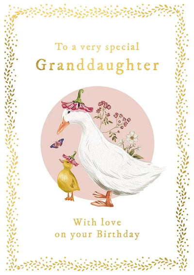 Granddaughter Birthday Card