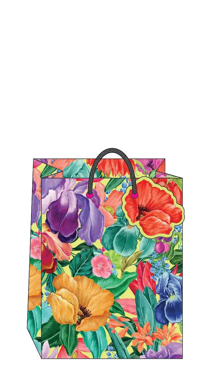 Beautiful Flowers Gift Bag -Medium
