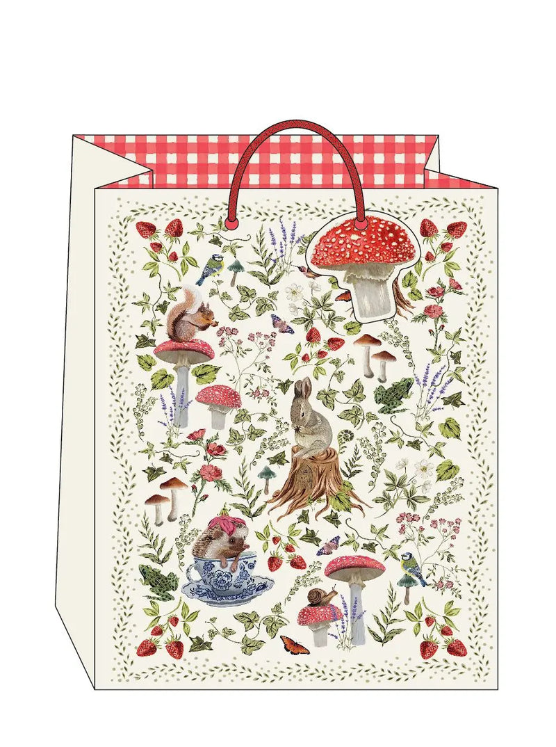 Whimsical Woodland Animals Bag -Large