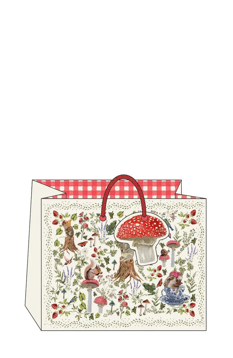 Whimsical Woodland Animals Gift Bag -Medium