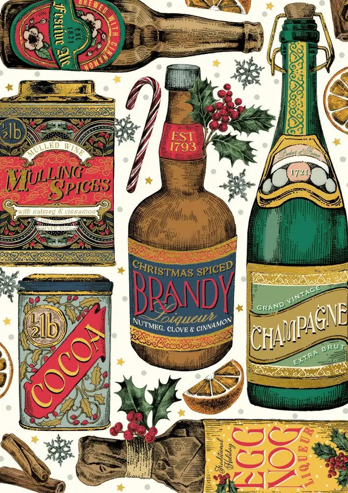 Vintage food Card