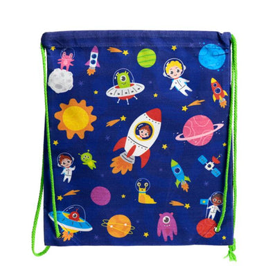 Space Cadet Canvas Drawstring Bag
