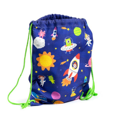 Space Cadet Canvas Drawstring Bag