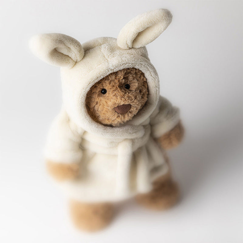 Bartholomew Bear 🐻  Bathrobe-Jellycat *Limit 1 Per Customer*