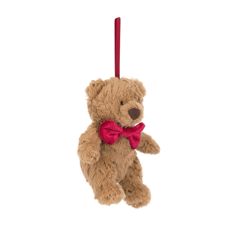 Bartholomew Bear Tree Decoration-Jellycat LIMIT OF 1 PER CUSTOMER