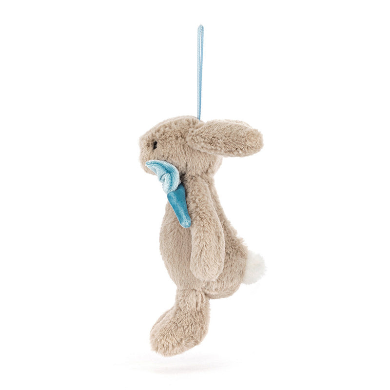 Bashful Beige Bunny Decoration-Jellycat LIMIT OF 1 PER CUSTOMER