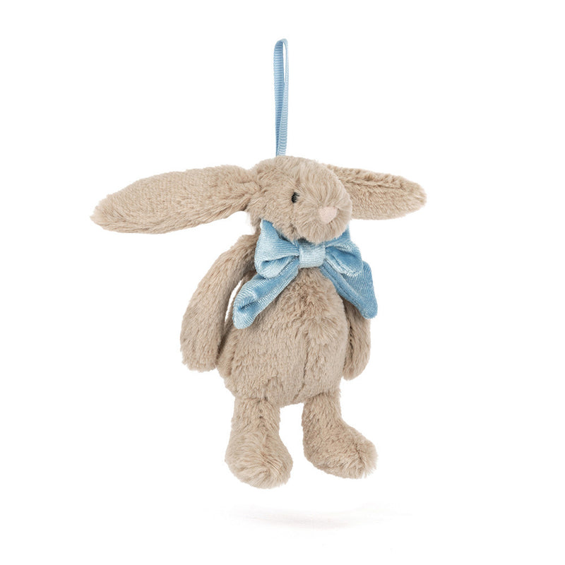 Bashful Beige Bunny Decoration-Jellycat LIMIT OF 1 PER CUSTOMER
