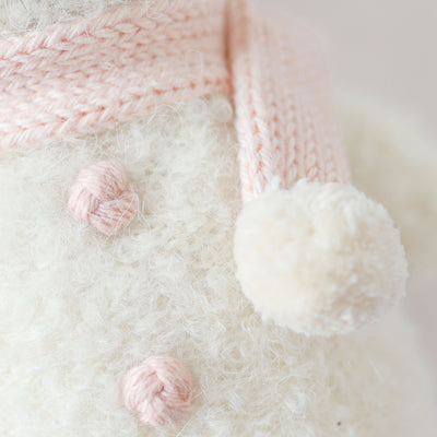 Baby snowman (blush) - Cuddle + Kind