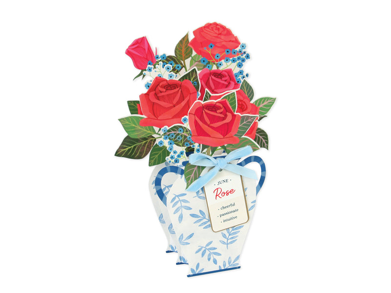 June-Rose Pop Up Card