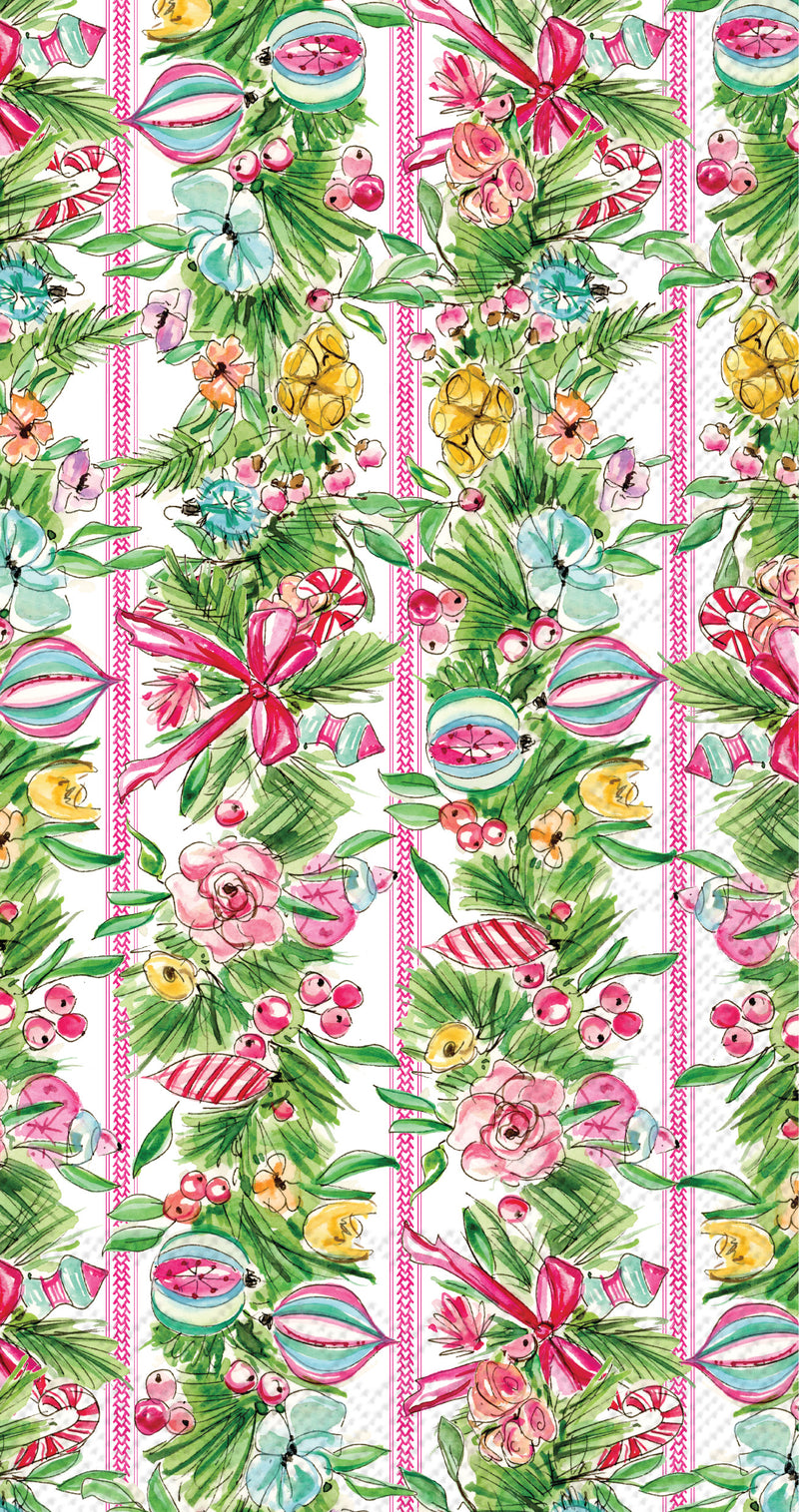 Ornaments and Tree Hostess/Buffet Napkins