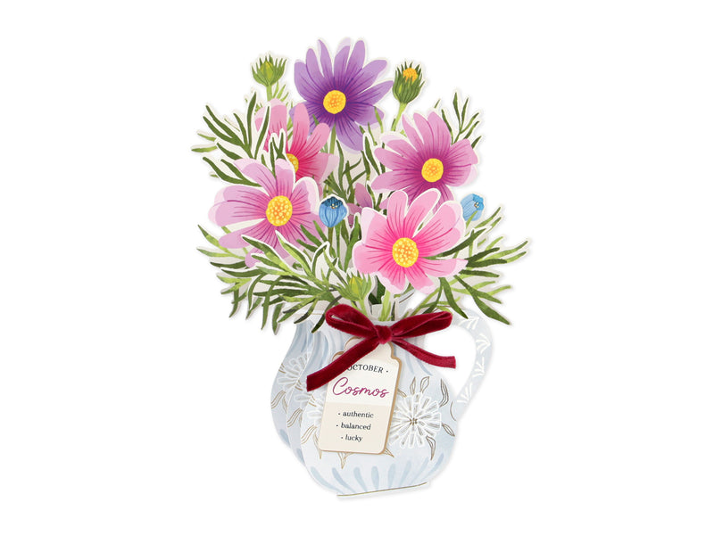 October Cosmos Pop Up Card