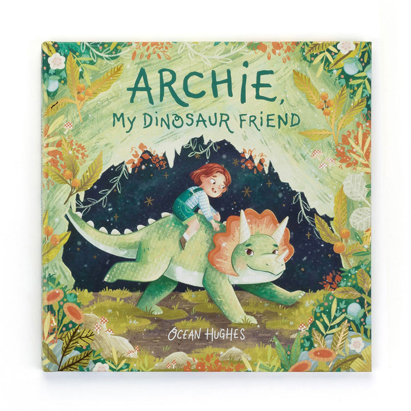 Archie, My Dinosaur Friend Book - Jellycat