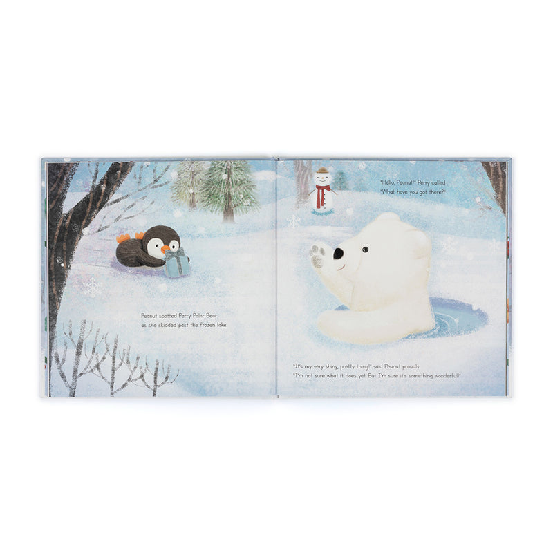 Peanut Penguin’s Perfect Present Book-Jellycat LIMIT OF 1 PER CUSTOMER