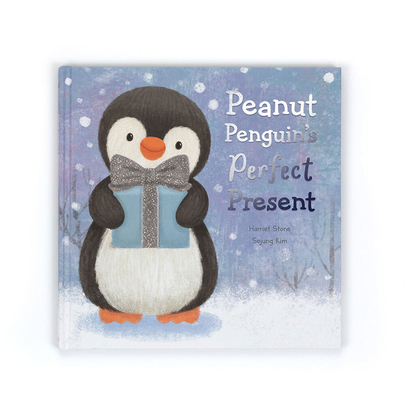 Peanut Penguin’s Perfect Present Book-Jellycat LIMIT OF 1 PER CUSTOMER