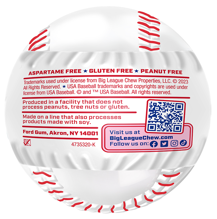 Big League Baseball Gum