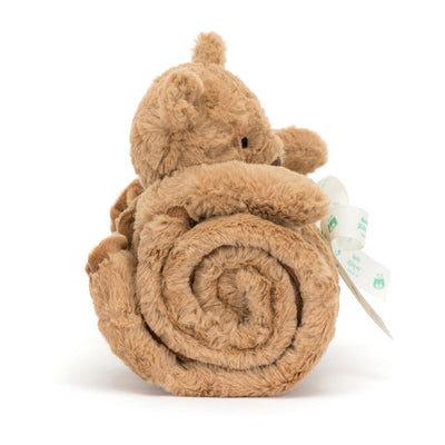 Bashful Bartholomew Bear Blankie - Jellycat