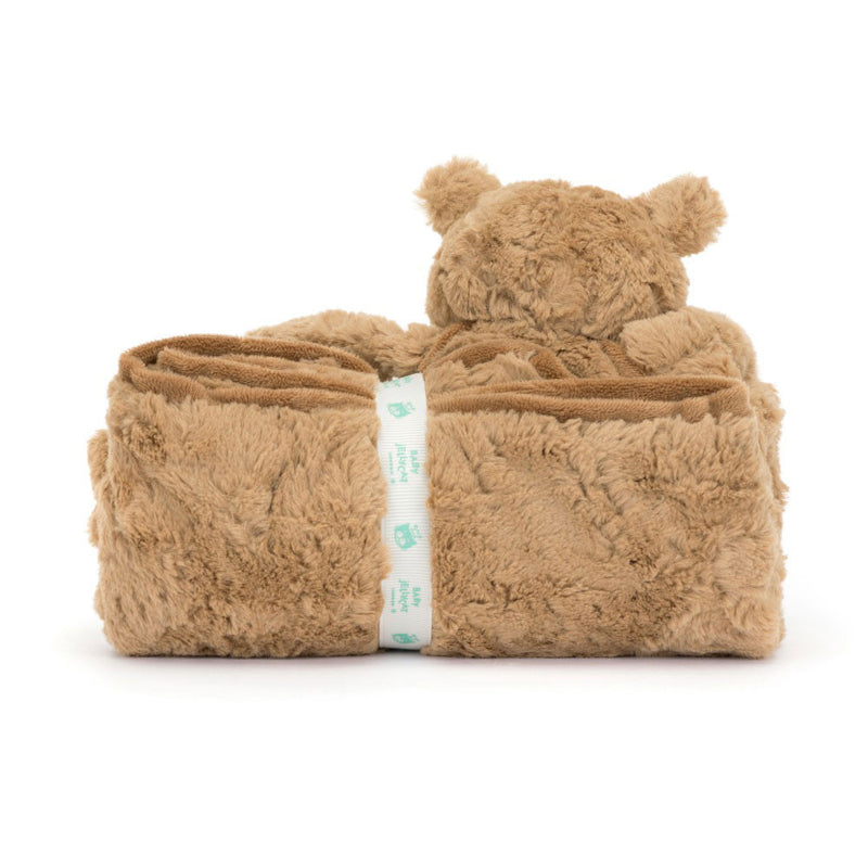 Bashful Bartholomew Bear Blankie - Jellycat