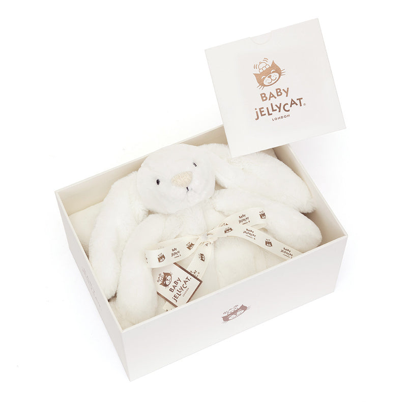 Bashful Luxe Bunny Luna Blankie - Jellycat
