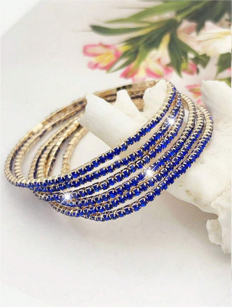 Stretchy Rhinestone Bracelet
