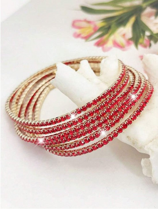 Stretchy Rhinestone Bracelet