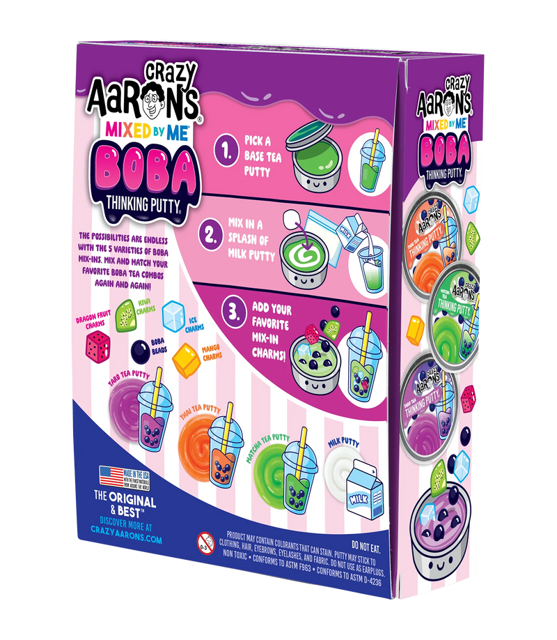 Crazy Aaron’s Boba Thinking Putty Mixed By Me Kit