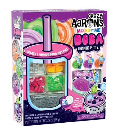 Crazy Aaron’s Boba Thinking Putty Mixed By Me Kit