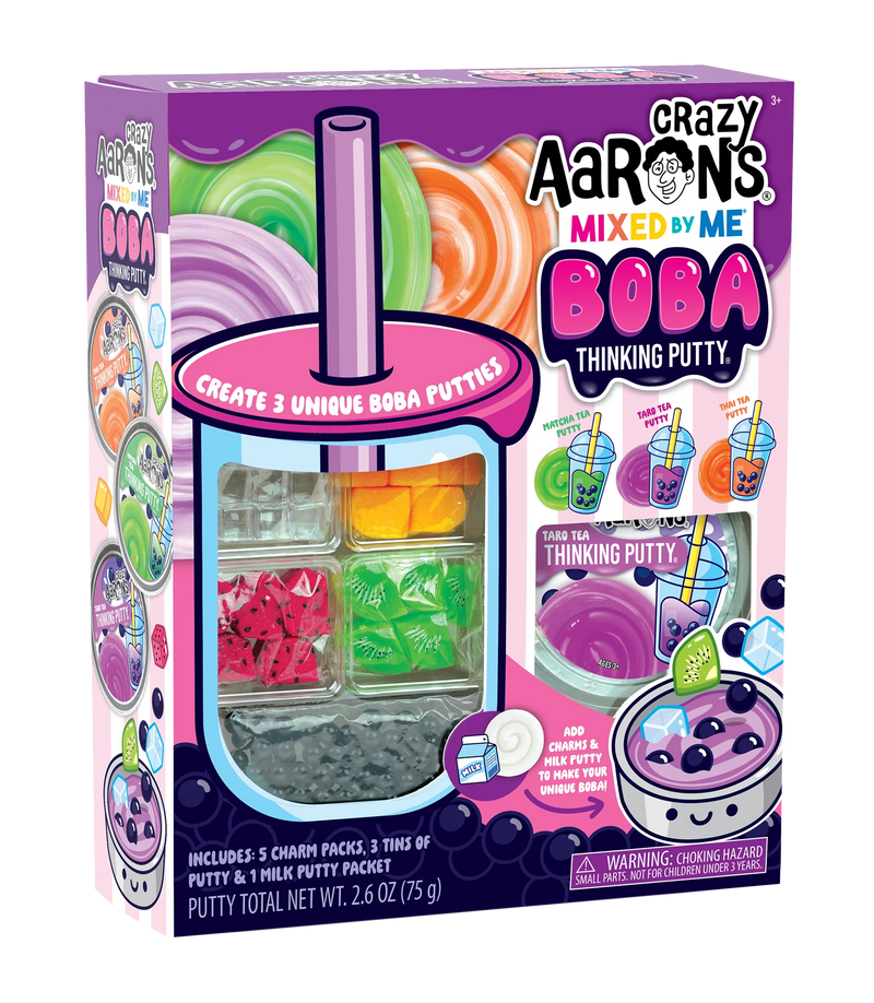 Crazy Aaron’s Boba Thinking Putty Mixed By Me Kit