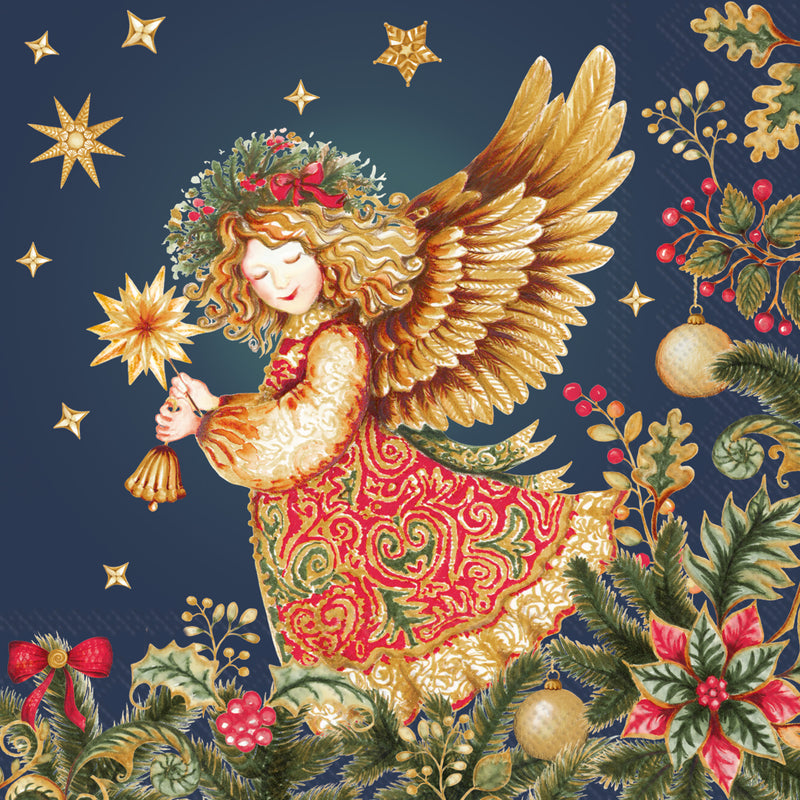 Opulent Angel Cocktail Napkin