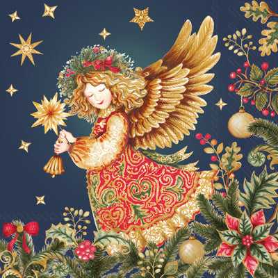 Opulent Angel Cocktail Napkin