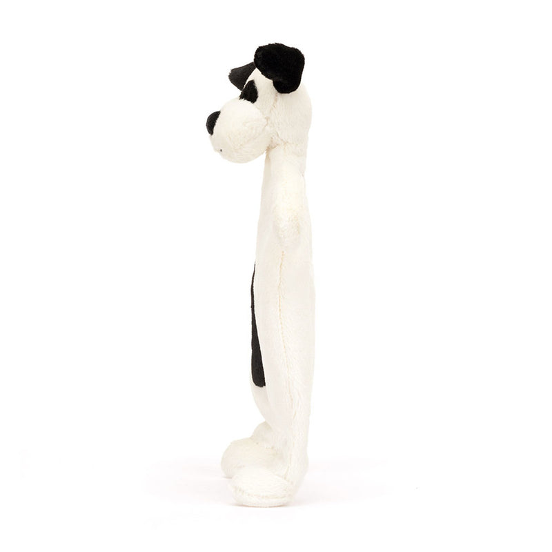 Bashful Black & Cream Puppy Comforter - Jellycat