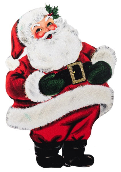 Classic Santa on Easel