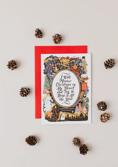 A Christmas Carol Card