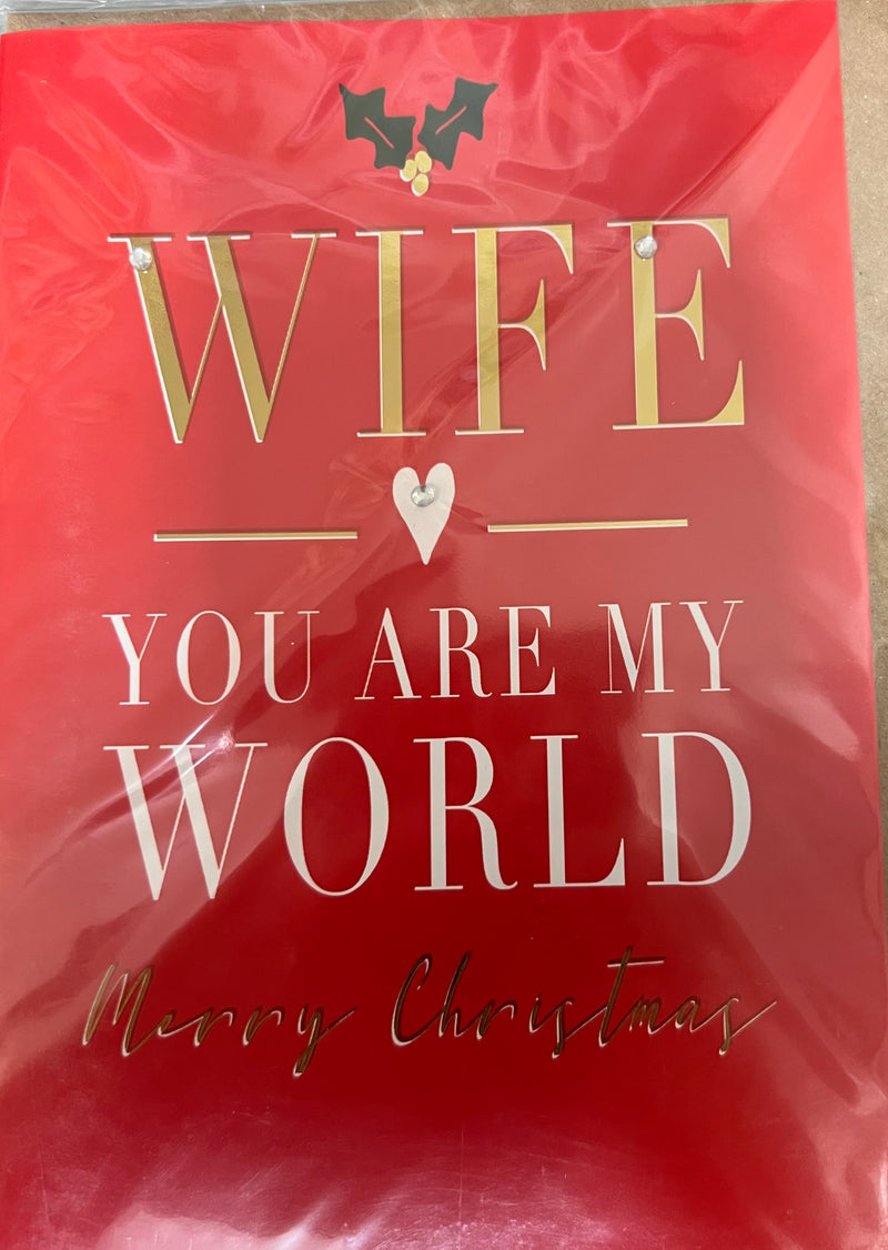 Wife Christmas Card